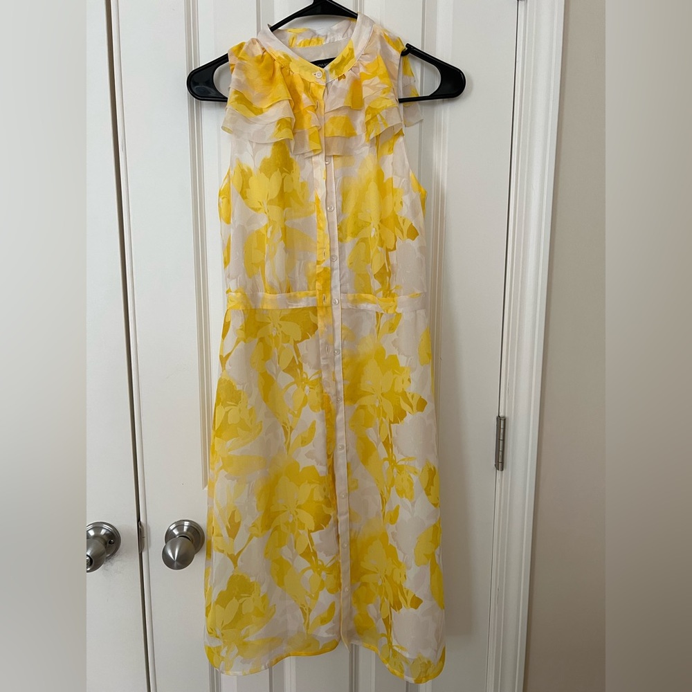 Banana Republic Summer Yellow Dress